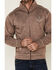 Image #3 - Cowboy Hardware Men's Brown Microfleece Zip-Up Jacket, , hi-res