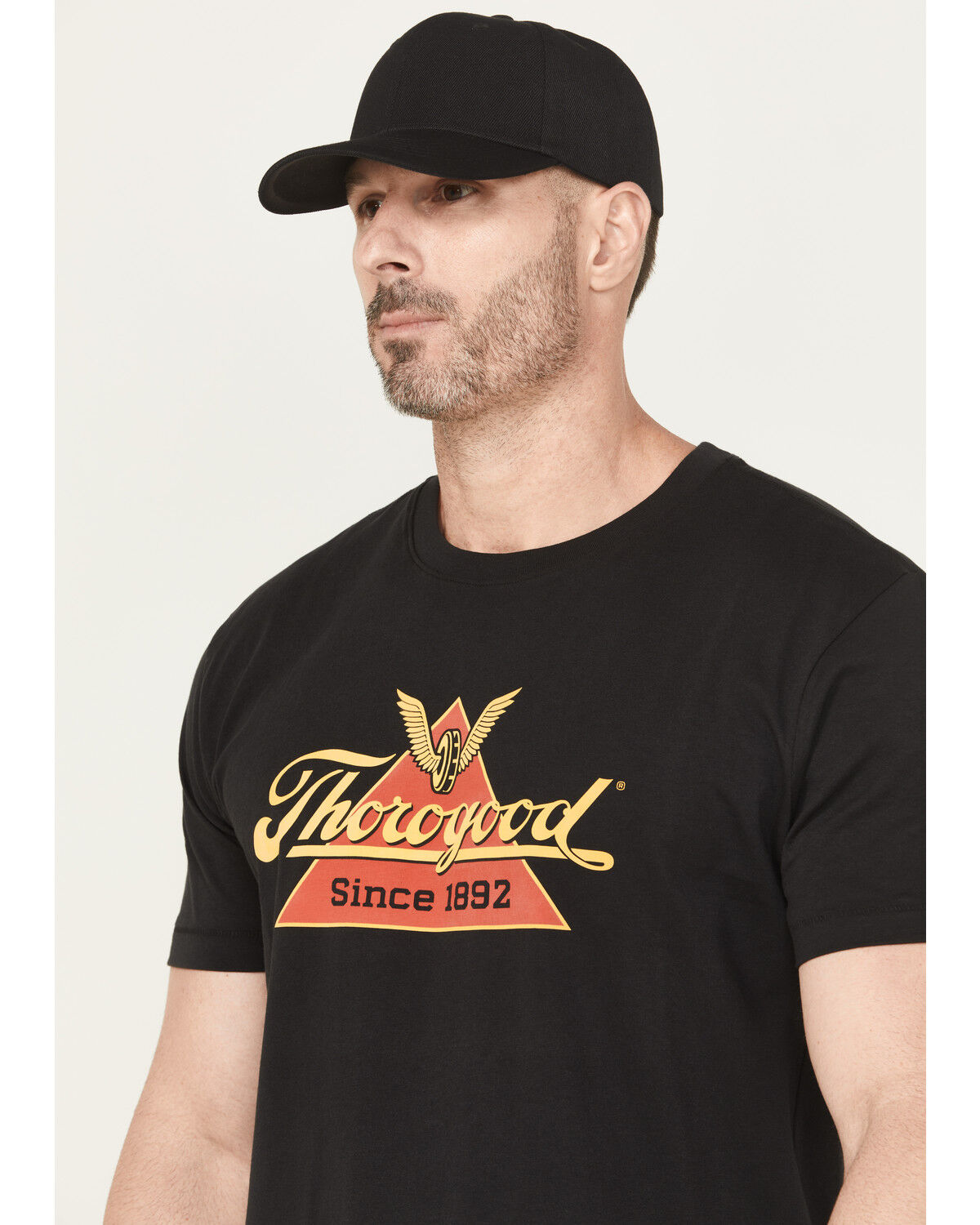 Image #2 - Thorogood Men's Classic Graphic Short Sleeve Graphic T-Shirt, Black, hi-res