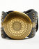 Image #2 - Shyanne Women's Willa Rounds Concho Belt, Black, hi-res