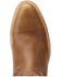Image #6 - Lane Women's Plain Jane Midi Western Boots - Round Toe, Brown, hi-res