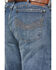 Image #4 - Wrangler Men's 42MWX 20X Medium Wash Slim Fit Bootcut Stretch Denim Jeans, Medium Wash, hi-res