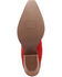 Image #7 - Dingo Women's Buck Wild Suede Tall Western Boots - Round Toe, Red, hi-res