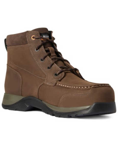 Image #1 - Ariat Men's Edge Lite Chukka Work Boots - Composite Toe, Brown, hi-res