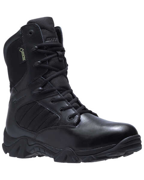 Image #1 - Bates Men's GX-8 Insulated Work Boots - Soft Toe, Black, hi-res