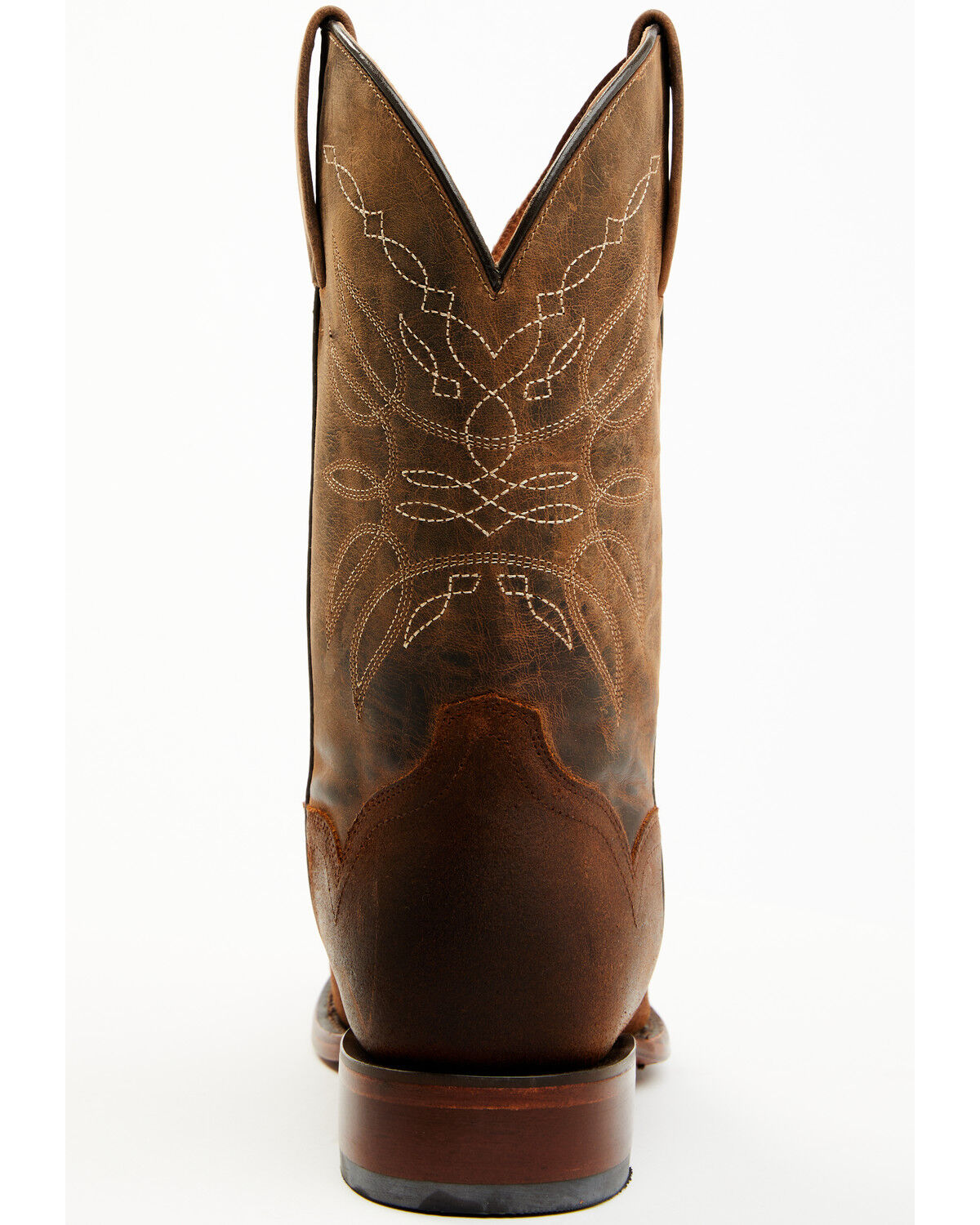 Image #5 - Moonshine Spirit Men's Pancho Roughout Western Boots - Square Toe, Brown, hi-res