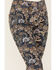Image #2 - Rock & Roll Denim Women's Floral Print High Rise Button Bargain Bell Flare Jeans, Multi, hi-res