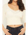 Image #3 - Idyllwind Women's Ridley Short Sleeve Crinkle Shirt, Cream, hi-res