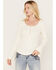 Image #1 - Idyllwind Women's Wade Long Sleeve Henley Shirt, Ivory, hi-res