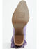 Image #7 - Dingo Women's Wild Sage Suede Fringe Western Booties - Round Toe, Purple, hi-res