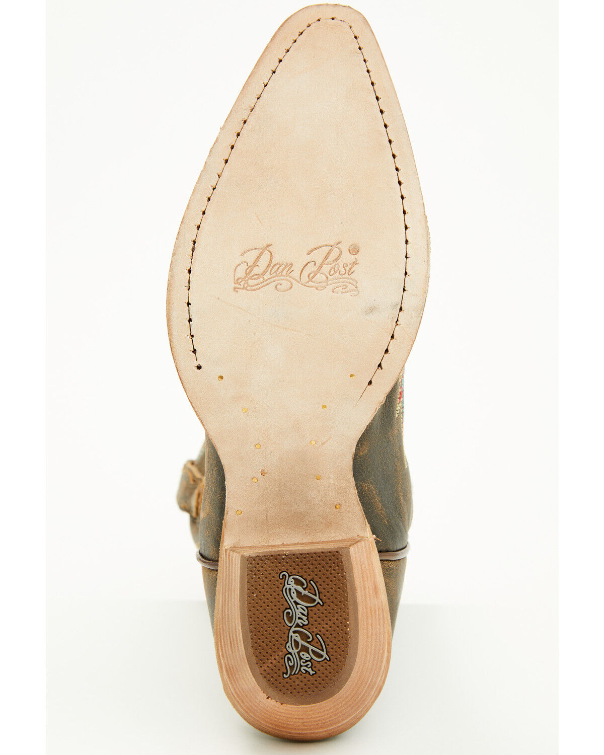 Image #7 - Dan Post Women's Starbright Western Boots - Snip Toe, Tan, hi-res