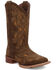 Image #1 - Laredo Women's Millie Suede Western Boots - Broad Square Toe, Olive, hi-res