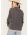 Image #4 - Free People Women's Ashton Zip Thermal Long Sleeve Pullover, Charcoal, hi-res