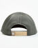 Image #3 - NRA Men's Gray Rubber Patch Snapback Baseball Cap, Grey, hi-res