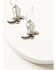 Image #3 - Shyanne Women's Rhinestone Boot Jewelry Set - 2 Piece, Silver, hi-res