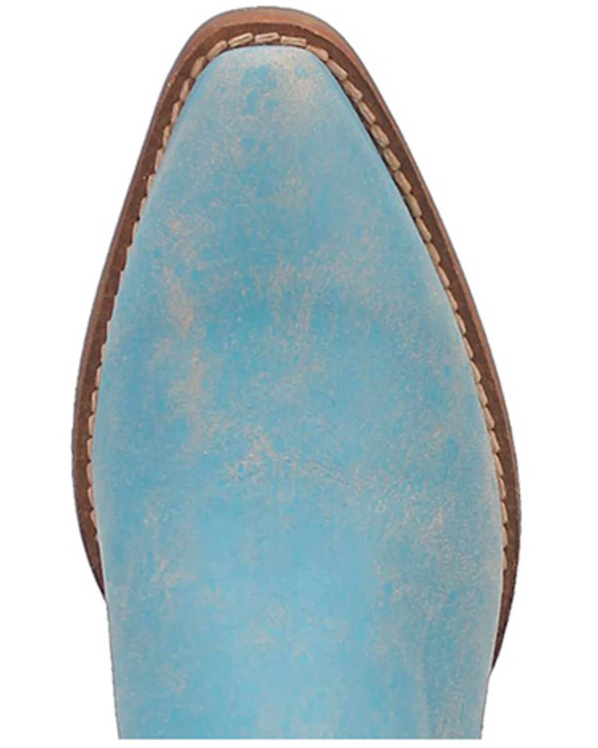 Image #6 - Dingo Women's Fine N' Dandy Leather Booties - Snip Toe, Blue, hi-res