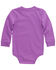 Image #2 - Carhartt Infant Boys' Logo Pocket Long Sleeve Onesie, Purple, hi-res