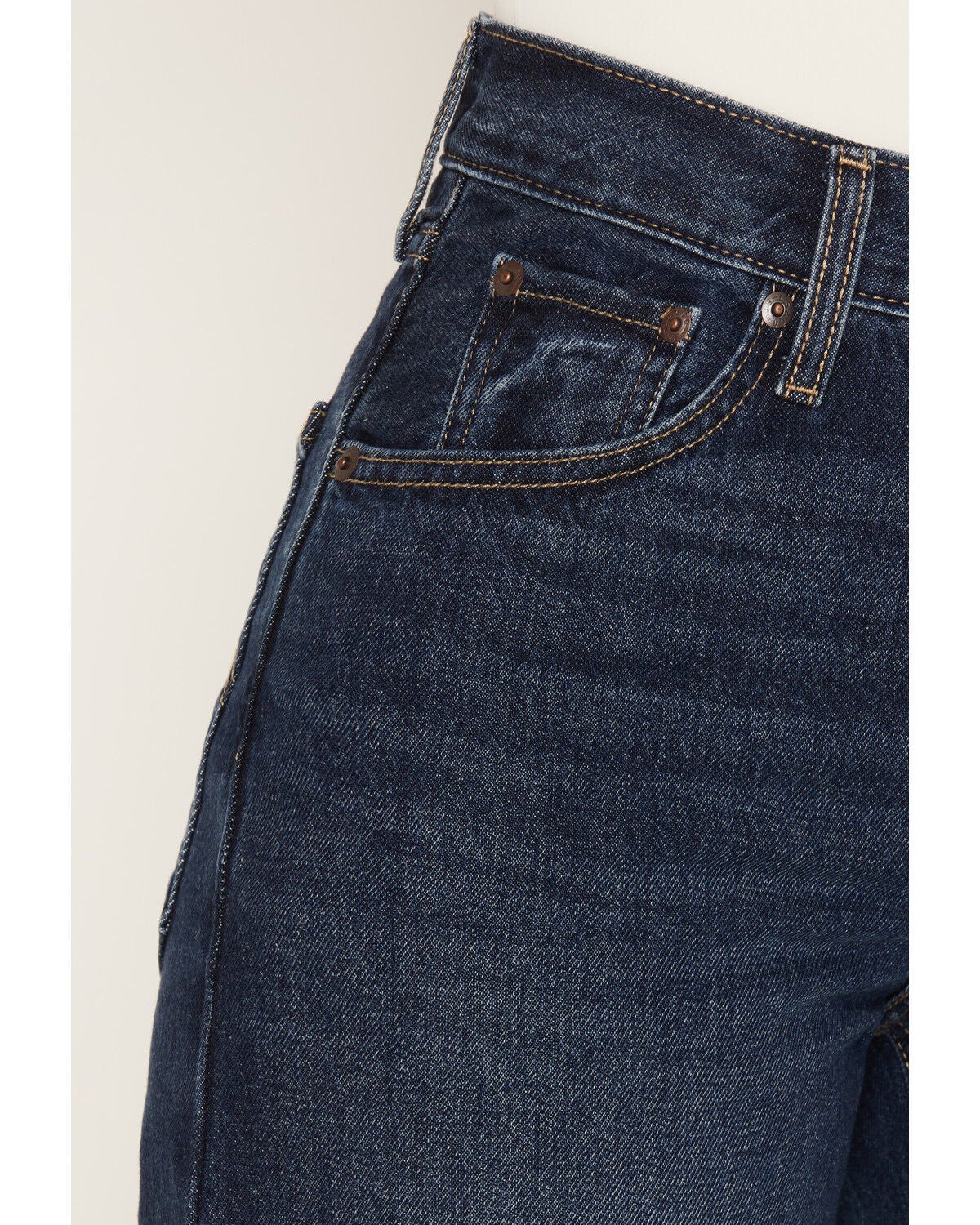 Image #2 - Levi's Women's Dark Wash Mid Rise Loose Bootcut Denim Jeans, Dark Wash, hi-res
