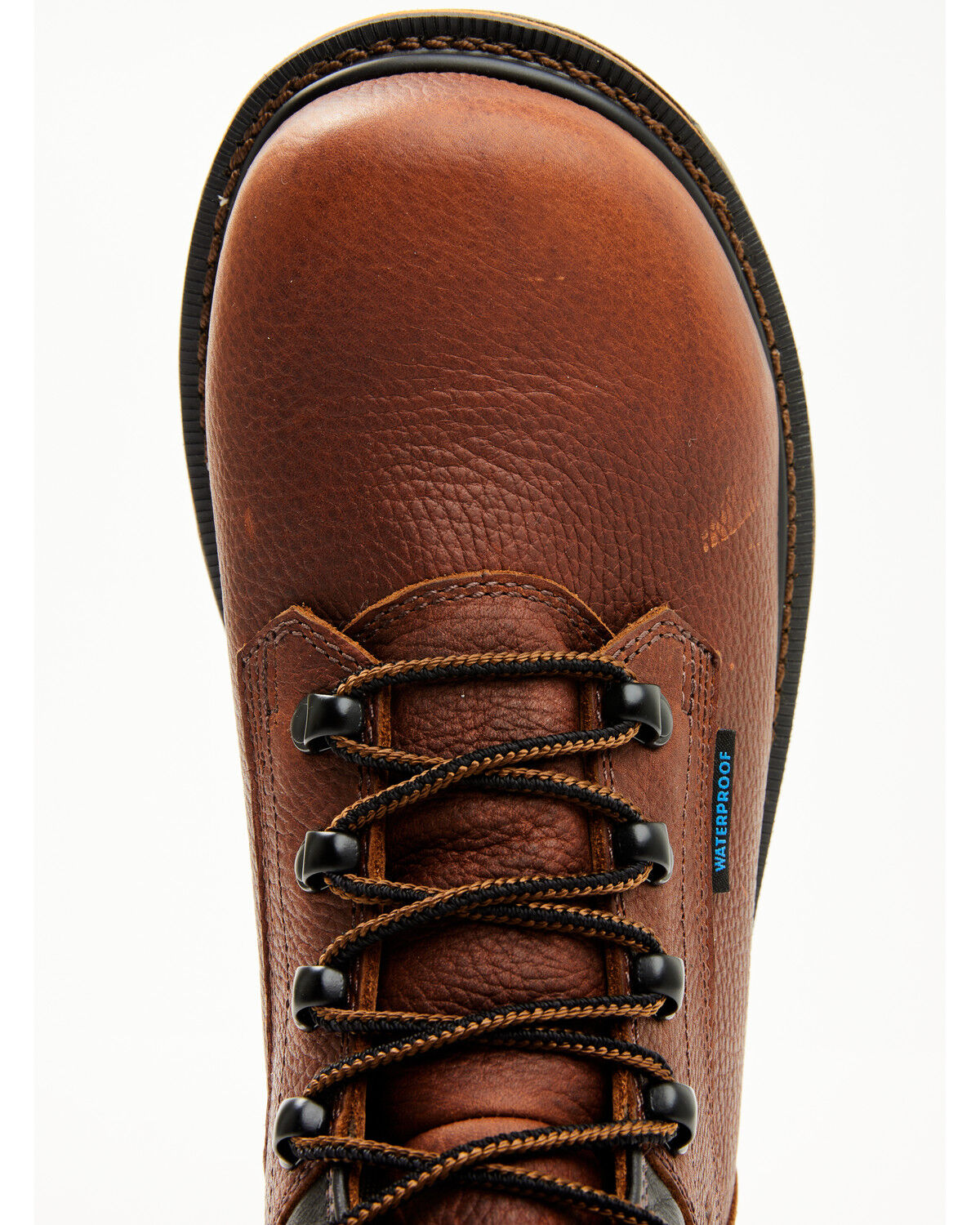 Image #6 - Hawx Men's 6" Enduro Waterproof Work Boots - Composite Toe, Dark Brown, hi-res