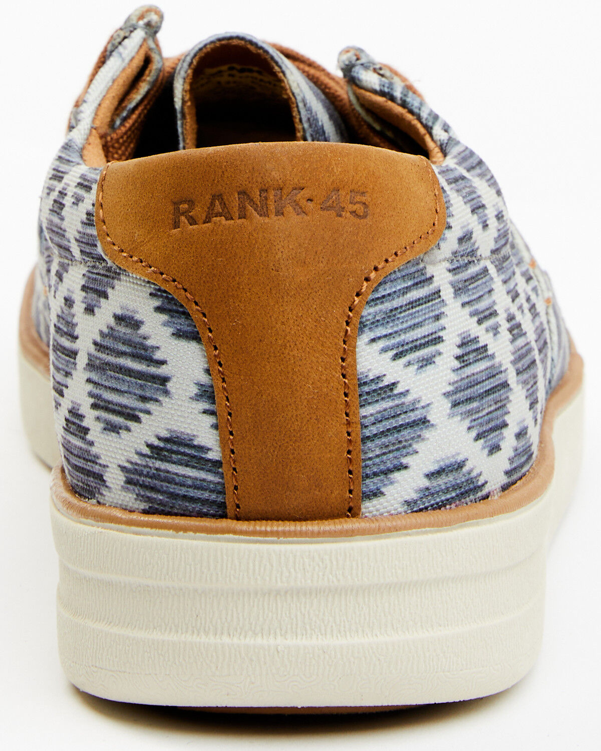 Image #5 - RANK 45® Men's Griffin Western Casual Shoes - Moc Toe, , hi-res