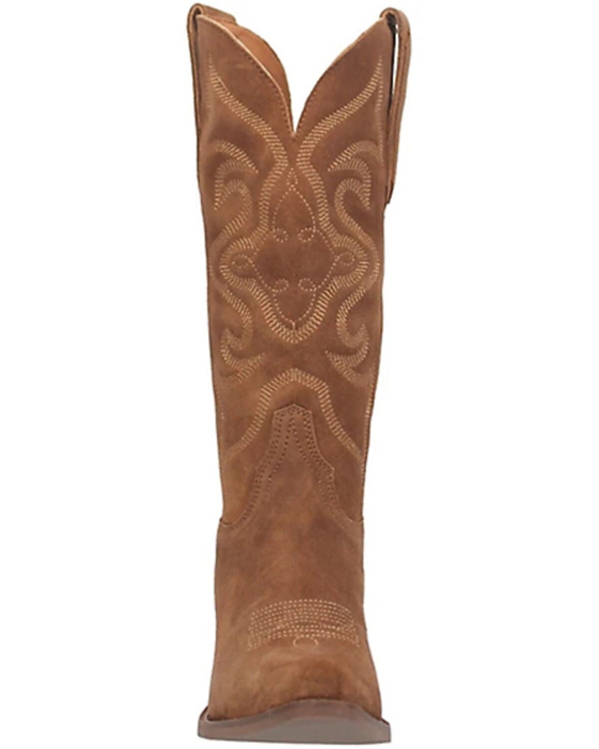 Image #4 - Dingo Women's Out West Suede Tall Western Boots - Round Toe, Camel, hi-res