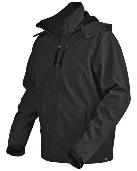 STS Ranchwear Men's Black Barrier Jacket , Black, hi-res