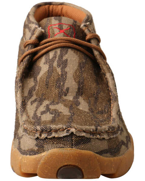 Twisted X Men's Mossy Oak Original Bottomland Driving Shoes - Moc Toe, Camouflage, hi-res