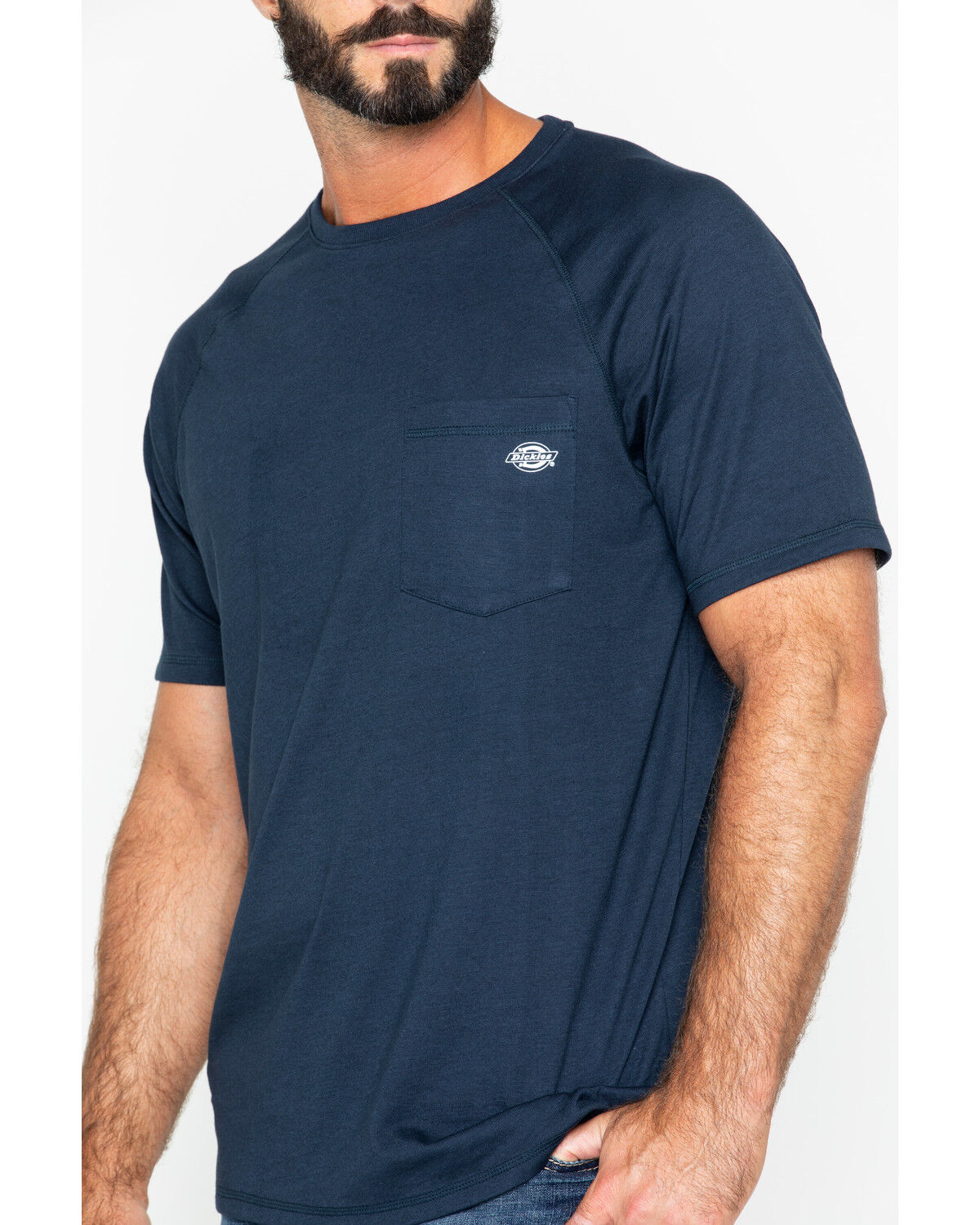 Image #5 - Dickies Men's Temp-IQ Performance Cooling T-Shirt, Navy, hi-res