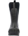 Image #4 - Muck Boots Women's Chore Classic Mid Waterproof Rubber Boots - Steel Toe, Black, hi-res