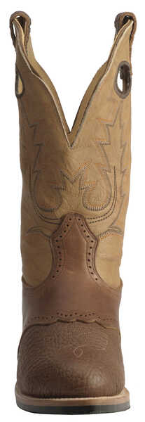 Image #4 - Boulet Men's Super Roper Western Boots - Round Toe, Bay Apache, hi-res