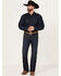 Image #1 - Cody James Men's Wyatt Slim Bootcut Stretch Denim Jeans, Dark Wash, hi-res