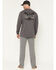 Image #3 - Hawx Men's Burr Double Weave Work Pants, Medium Grey, hi-res