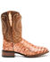 Image #2 - Dan Post Men's Tan Caiman Belly Western Boots - Broad Square Toe , Tan, hi-res