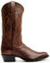Image #2 - Tony Lama Men's Quivera Western Boots - Round Toe, Cognac, hi-res