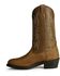 Image #3 - Laredo Men's Western  Boots - Round Toe, Distressed, hi-res