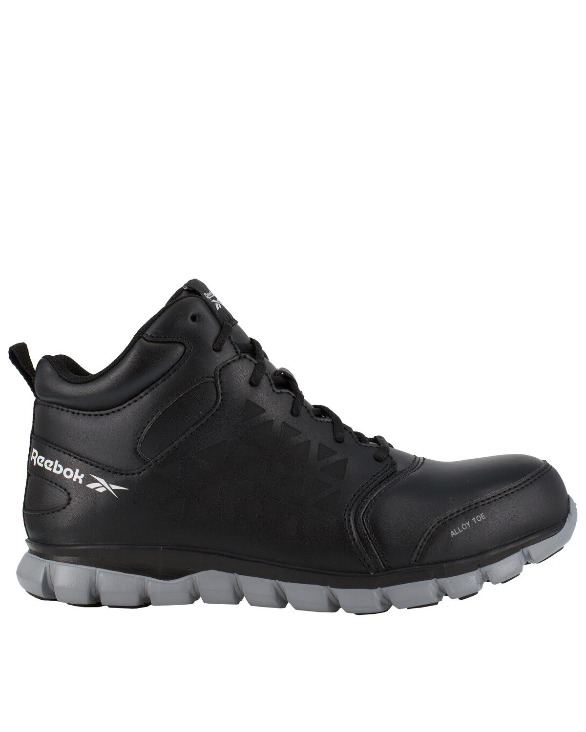 Image #2 - Reebok Women's Sublite Work Shoes - Alloy Toe, Black, hi-res