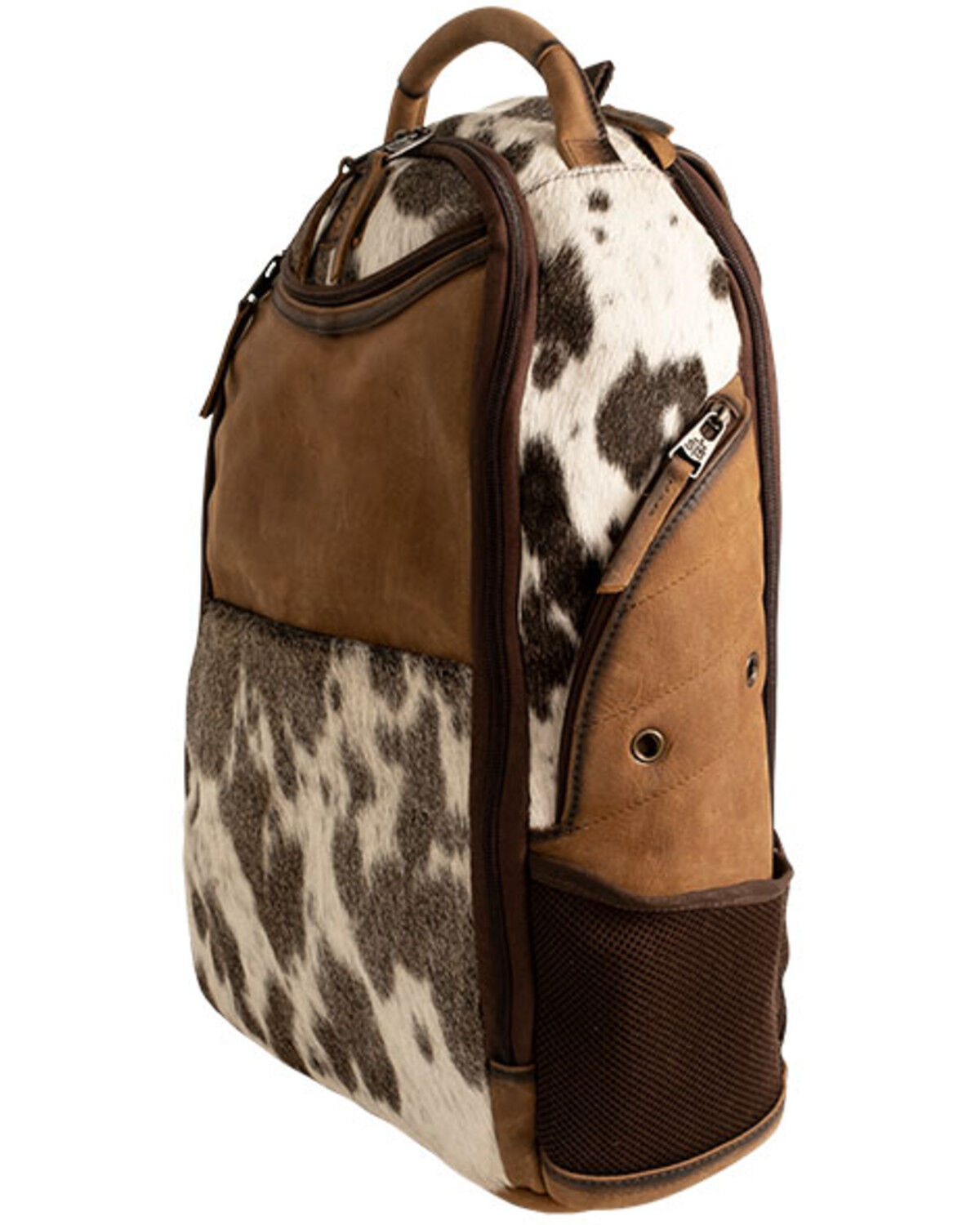 Image #2 - STS Ranchwear by Carroll Men's Cowhide Theo Backpack, Tan, hi-res