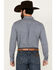 Image #4 - Cody James Men's Diamond Geo Print Long Sleeve Button-Down Stretch Western Shirt , Navy, hi-res