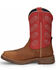 Image #3 - Tony Lama Men's Energy Waterproof Western Work Boots - Composite Toe, Brown, hi-res