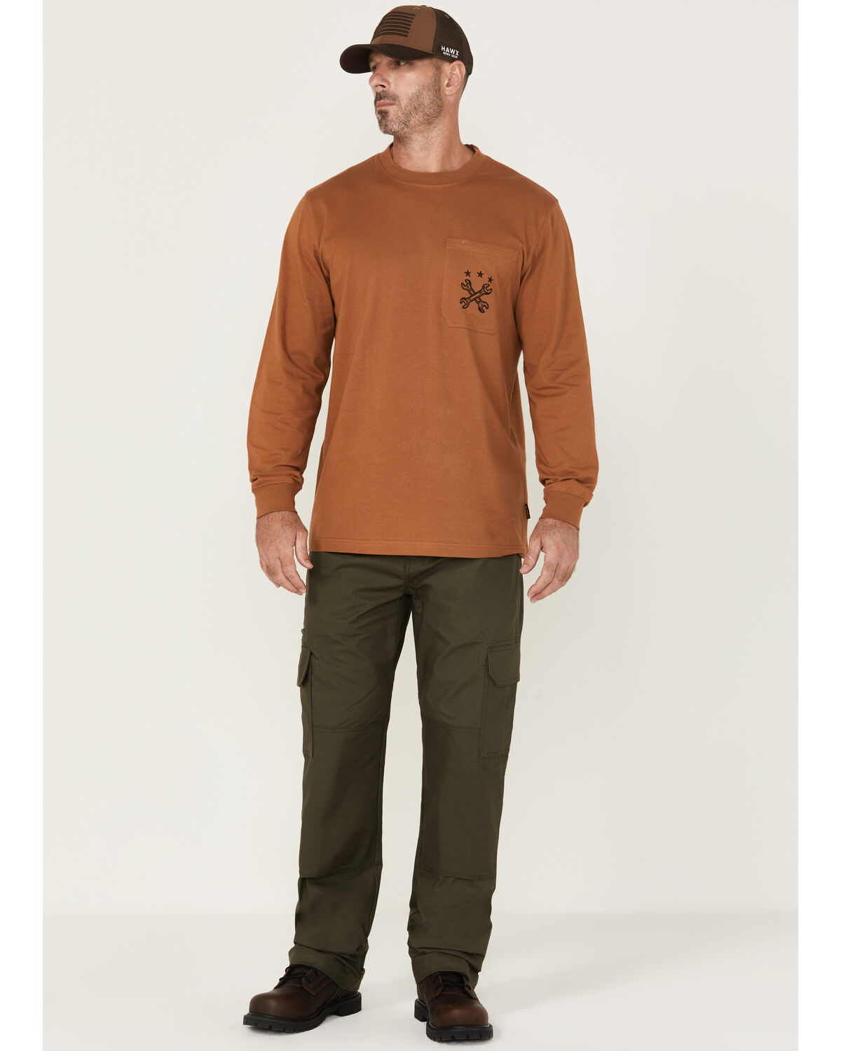 Image #1 - Dickies Men's FLEX Duratech Relaxed Fit Ripstop Cargo Pants, Moss Green, hi-res