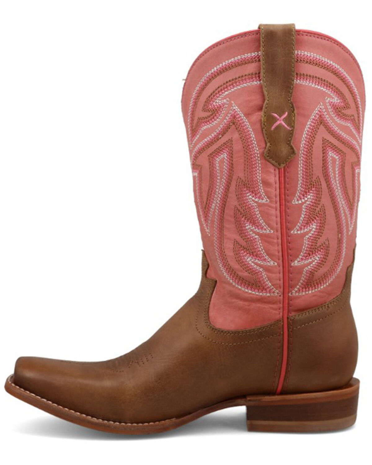 Image #3 - Twisted X Women's 11" Rancher Western Boots - Square Toe, Tan, hi-res