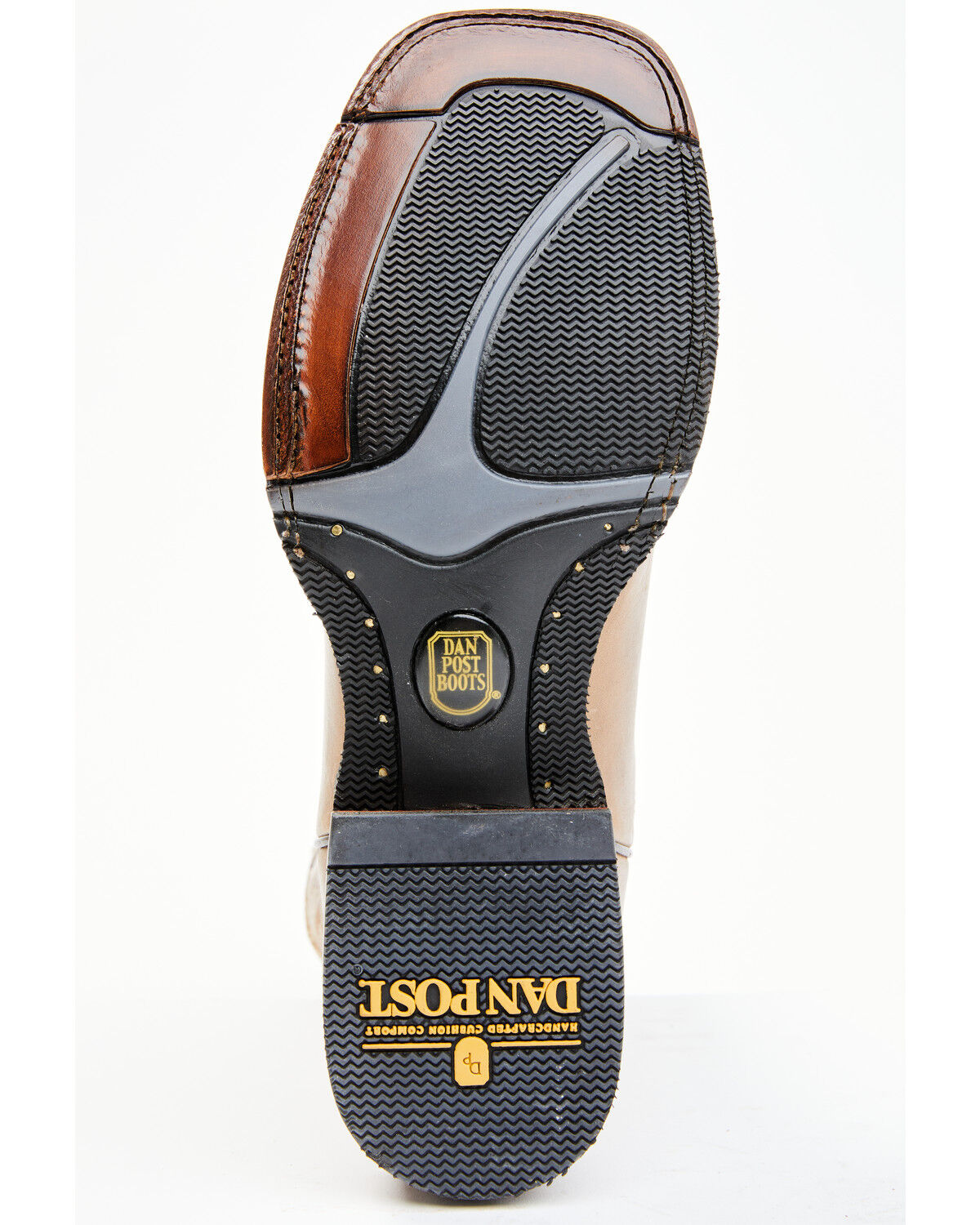 Image #7 - Dan Post Men's Leon Crazy Horse Performance Leather Western Boot - Broad Square Toe, , hi-res