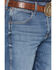 Image #2 - Wrangler Retro Men's WRT20 Evans Medium Wash Relaxed Bootcut Stretch Denim Jeans, Medium Wash, hi-res