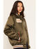 Image #2 - Rodeo Quincy X NFR Women's Cowboys Bomber Jacket, Green, hi-res