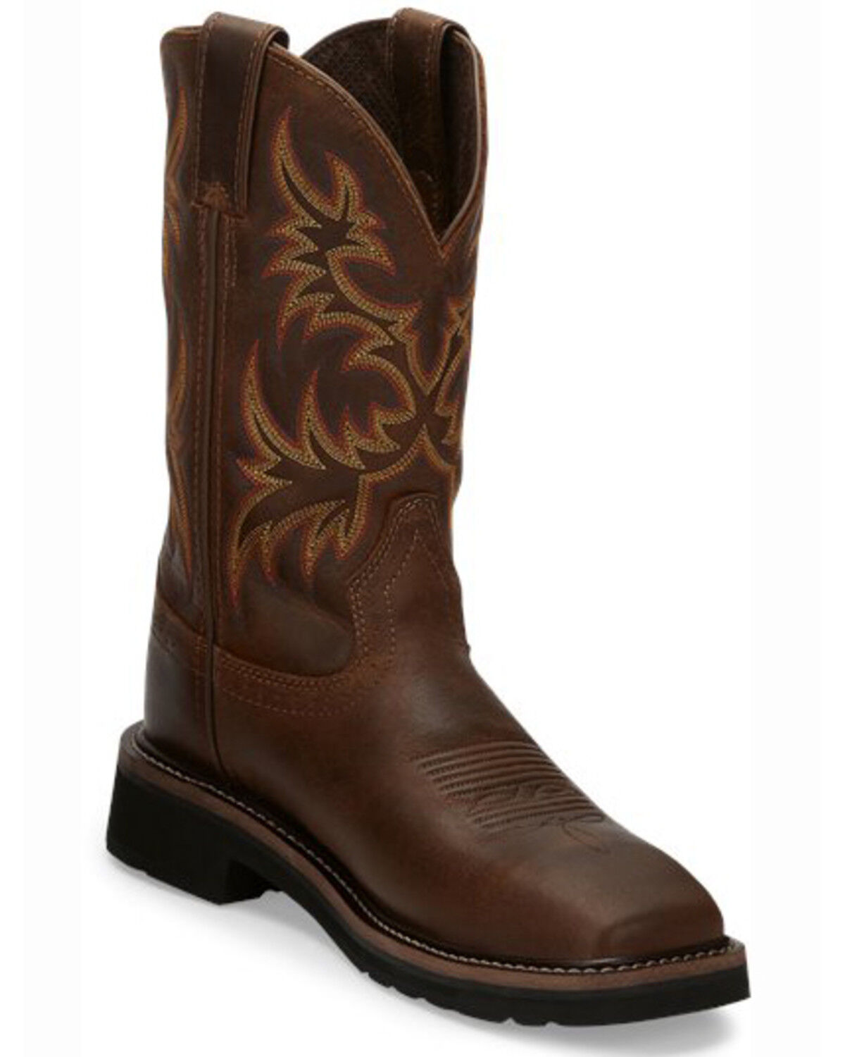 justin boots steel toe womens