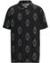 Image #1 - Hooey Boys' Golf Southwestern Print Short Sleeve Polo, Black, hi-res