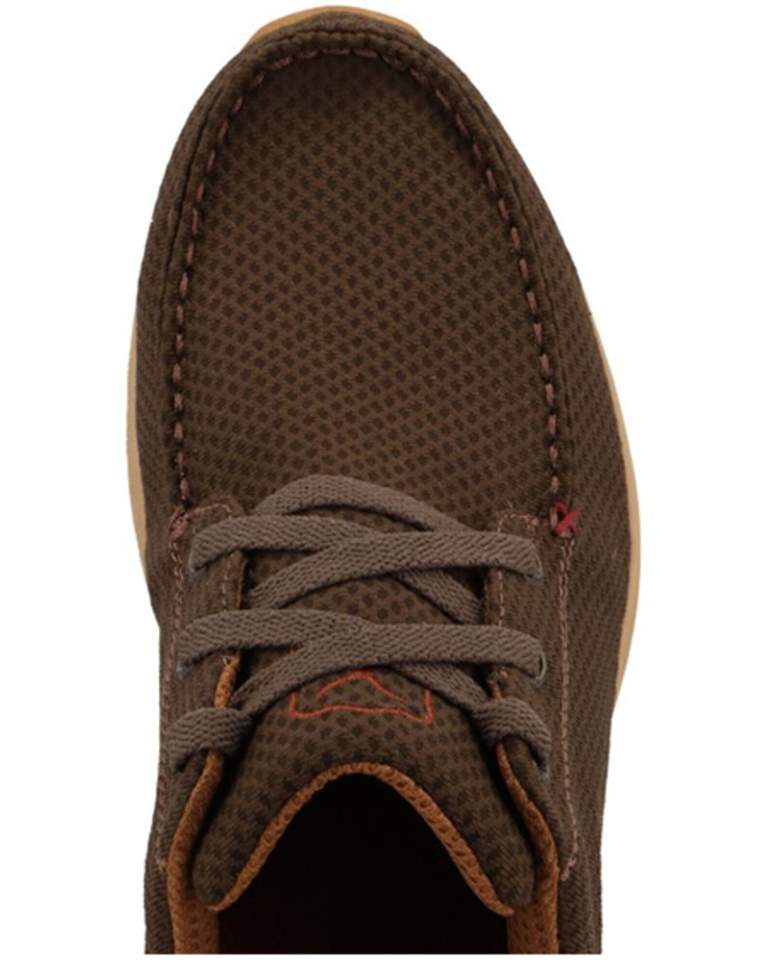 Image #4 - Twisted X Men's Cellstretch Active™ Casual Shoes - Moc Toe, Brown, hi-res