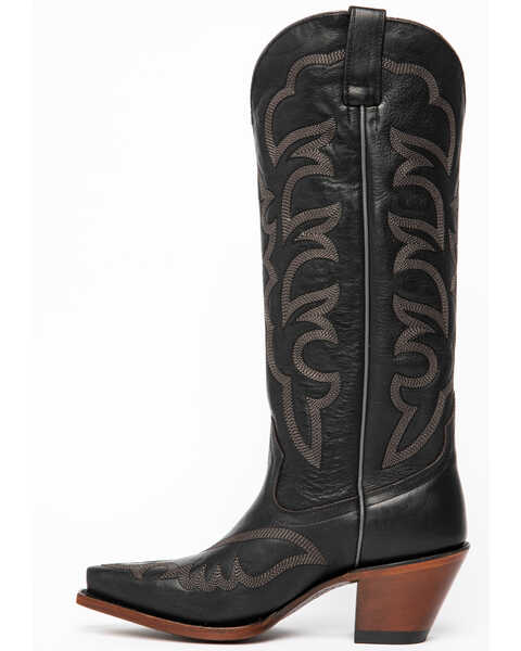 Image #3 - Shyanne Women's High Desert Western Boots - Snip Toe, Black, hi-res