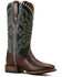 Image #1 - Ariat Women's Showdown Western Boots - Broad Square Toe, Brown, hi-res
