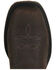Image #6 - Double H Men's 10" Deep Scallop Waterproof Work Boots - Composite Toe , Black/brown, hi-res