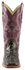 Ferrini Women's Hornback Caiman Print Western Boots - Broad Square Toe, Black, hi-res